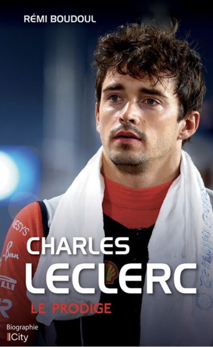 Je vous conseille vivement la lecture de l’excellente biographie de @Charles_Leclerc signée Remi Boudoul parue chez @CityEditions . Vous y découvrirez un garçon attachant et un pilote qui, on l’espère, sera un jour champion du Monde de Formule 1