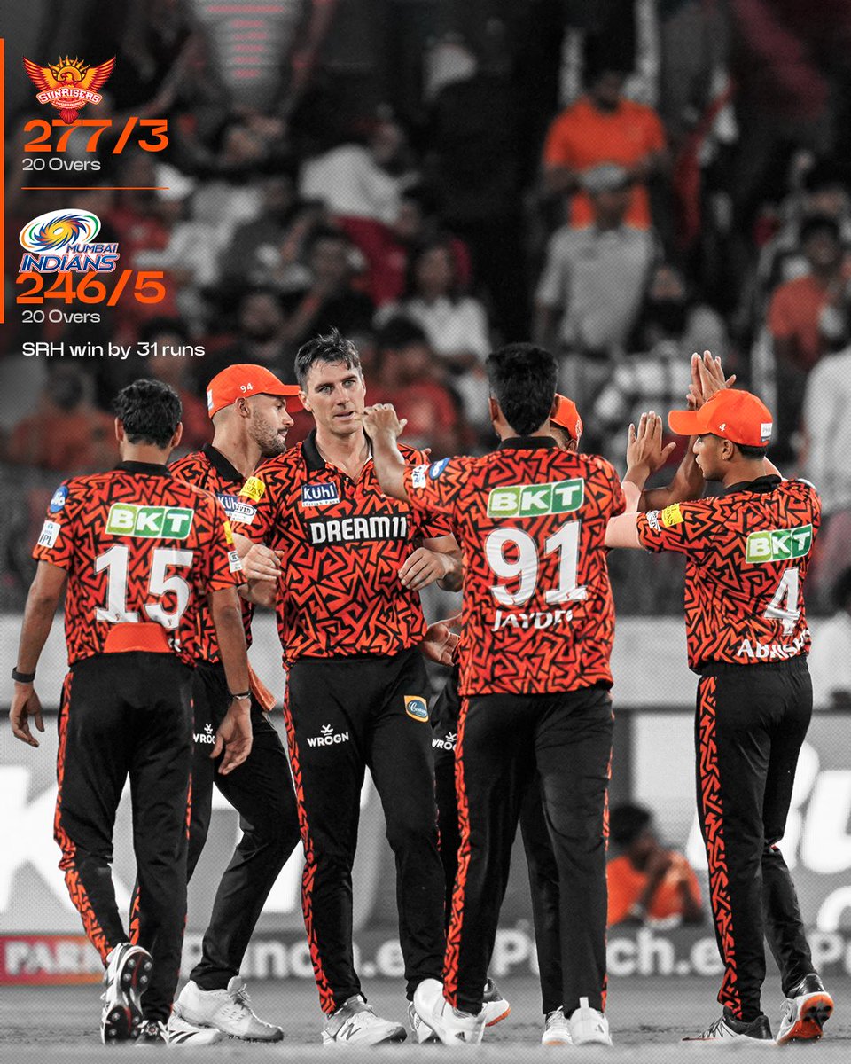 SunRisers's tweet photo. 𝙁𝙄𝙍𝙀 ante idi, 𝙗𝙧𝙤 🤩

A match and night that Uppal will 𝗻𝗲𝘃𝗲𝗿 forget 🔥

#PlayWithFire #SRHvMI https://t.co/ItMuLo9diK