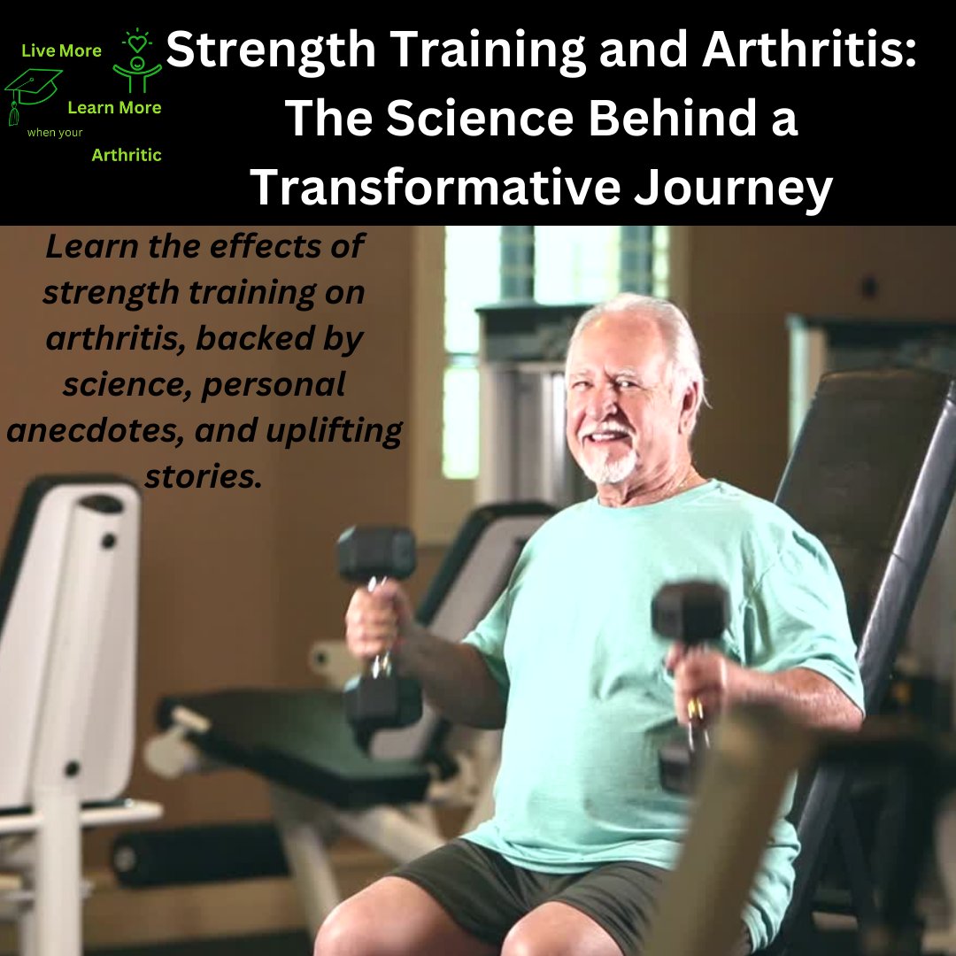Arthritis is often seen as a barrier to physical activity, but what if I told you that strength training could be a game-changer?
#arthritisdiet
#arthritisfacts
#arthritisfoundation
#arthritis
#arthritisfighter
#arthritislife
#arthritisprevention

arthriticare.co/strength-train…