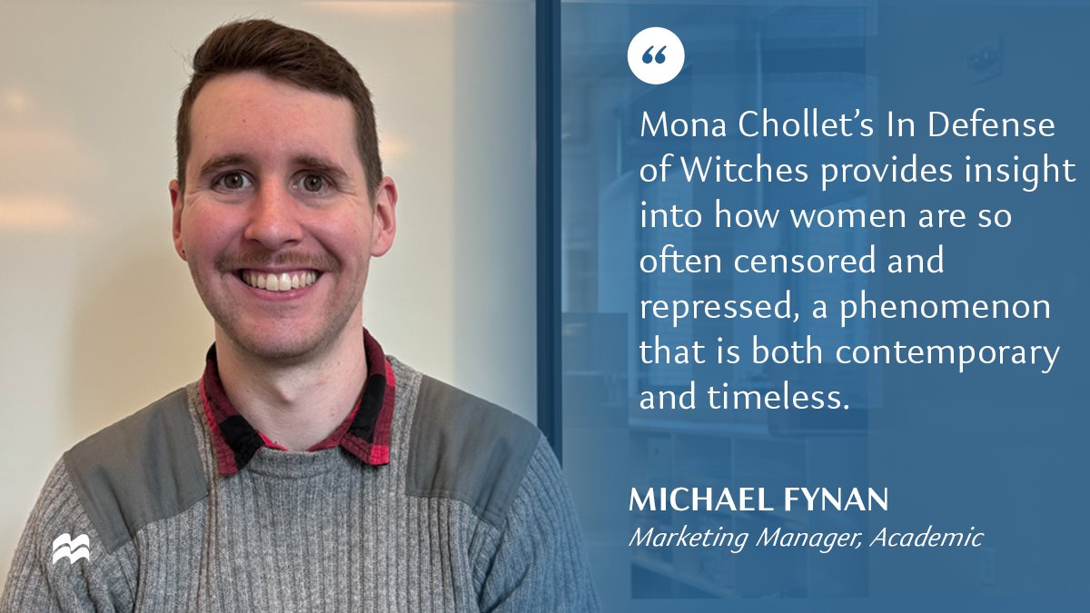Our colleague Michael recommends reading Mona Chollet's IN DEFENSE OF WITCHES for Women's History Month. This book is a celebration of the witch as a symbol of female rebellion and independence in the face of misogyny and persecution. Get your copy here: bit.ly/3TrywUG