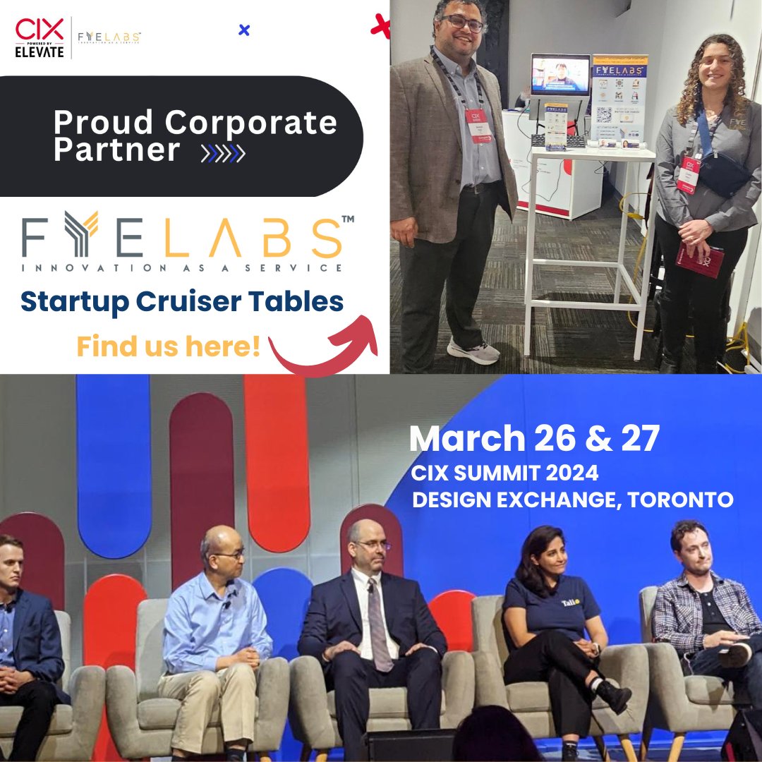 🎉@FYELABS connects to more world-changing #innovators at @CIXCommunity Summit, including Mahshid Yassaei, Co-Founder/CEO Tali AI whose #newtech uses #AI as a virtual assistant to help doctors avoid burnout. Find us at the #Startup Cruiser Tables! #CIXCommunity #ElevateCIX2024