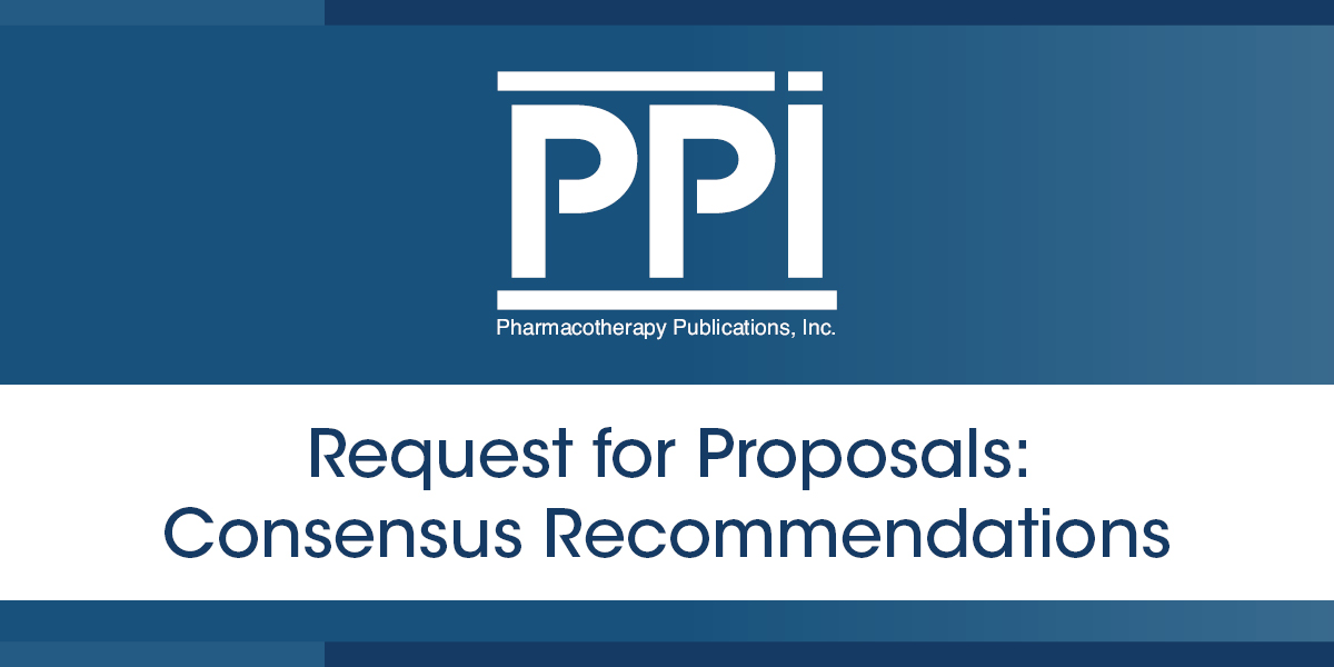 Pharmacotherapy Publications, Inc. is calling for proposals for both ACCP journals! Interested? Click here: ow.ly/GXqf50QWKuT @JACCPJournal @PharmacoJournal