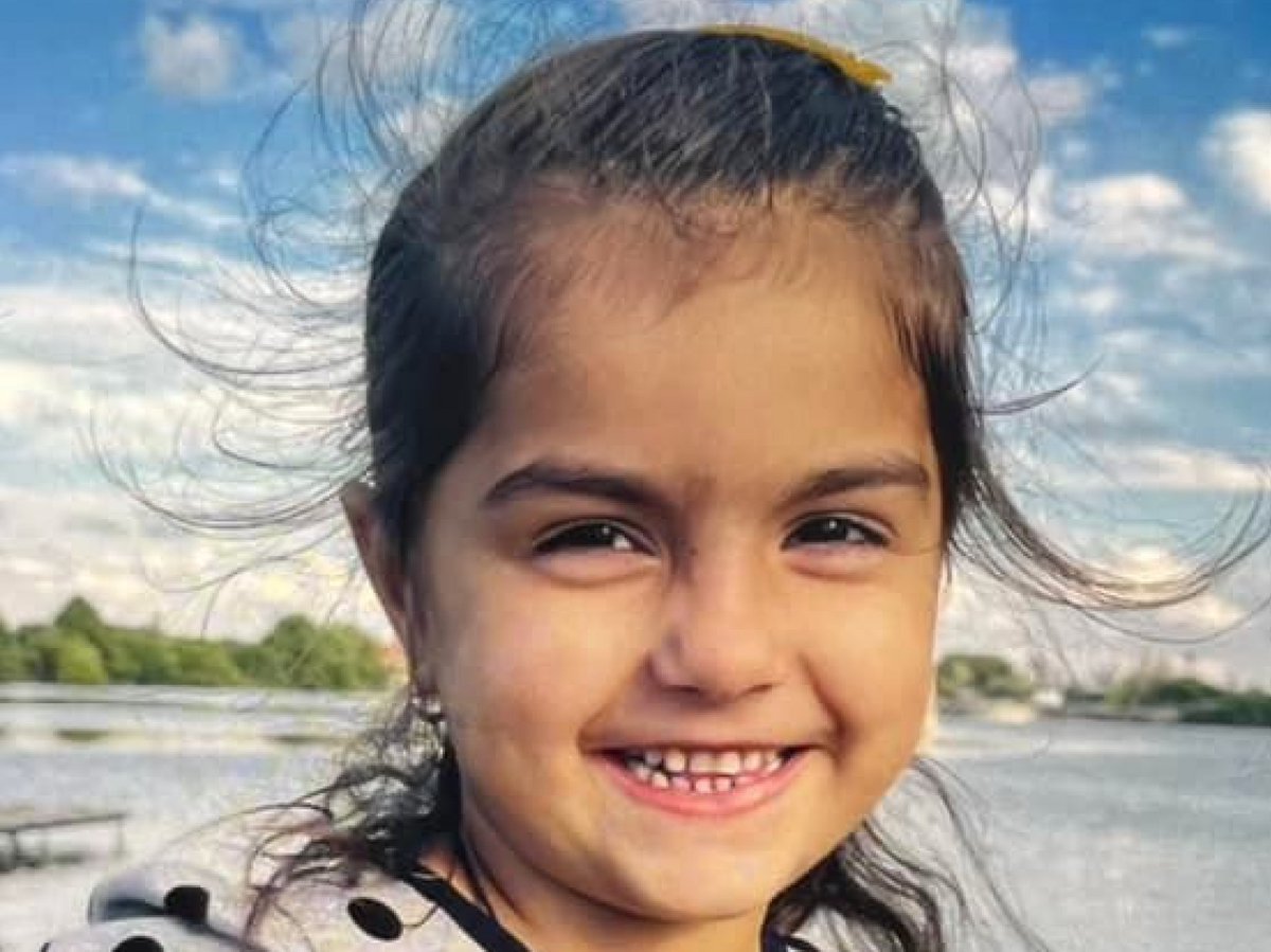 Age progression photo of #LinaKhil she would now be 6 years old. She was reported missing Dec. 20, 2021 in San Antonio TX last seen on the playground at her apartment complex located in the 9400 block of Fredericksburg Road. 

#StillMissing #MissingChild #MissingTexas