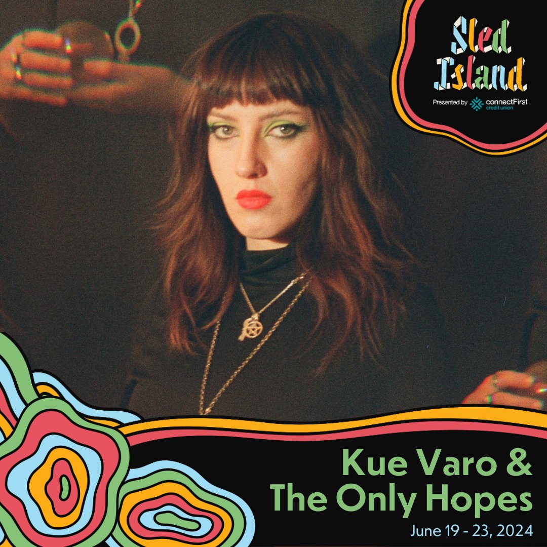 With an authentic twang that echoes through layers of psychedelic rock, Kue Varo & The Only Hopes invite you into a world of moonlit spells and western allure. Stay tuned for their upcoming performance dates! Passes and tickets are on sale now at SledIsland.com!