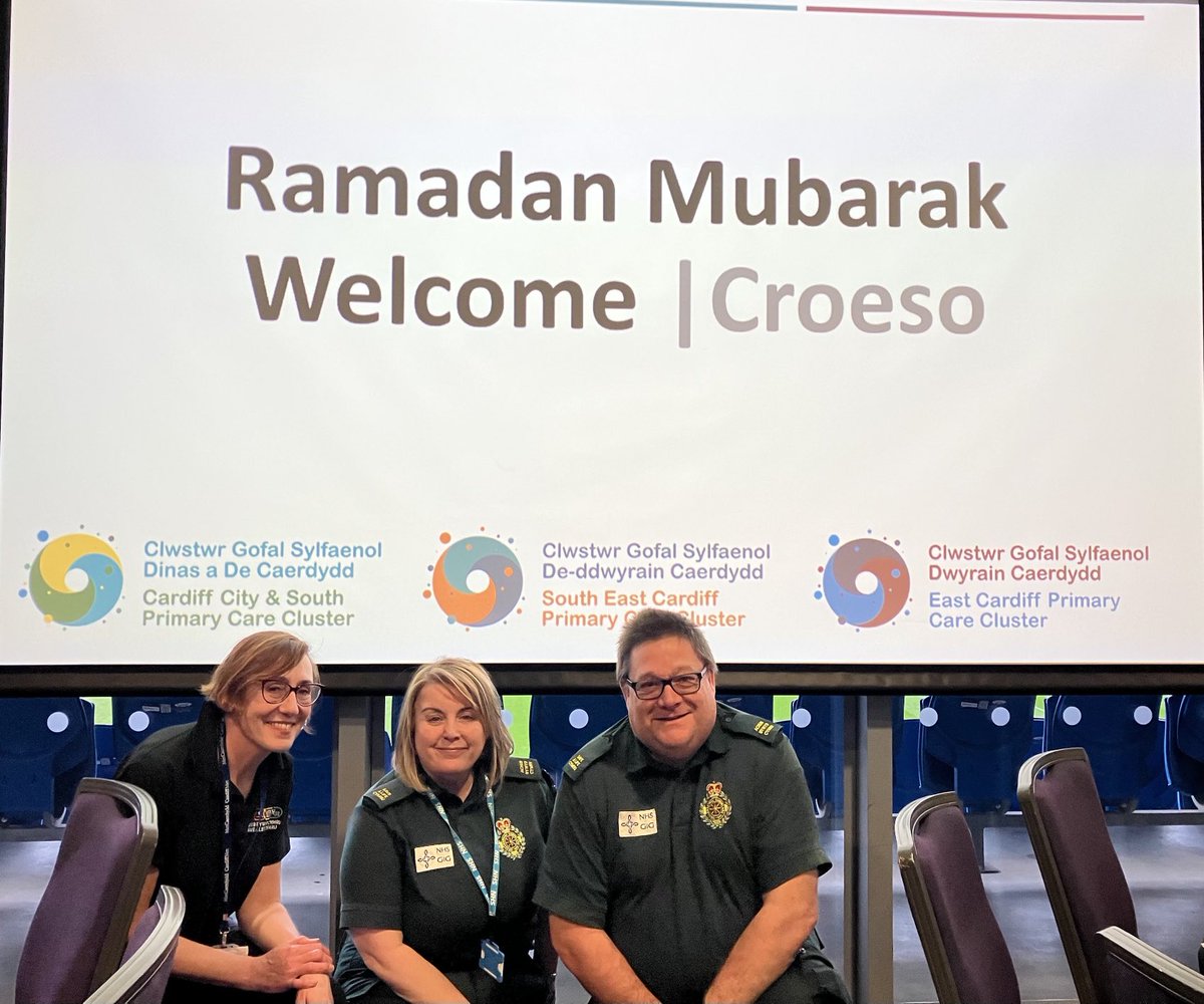 Delighted to be here at #HealthyLivesRamadan event at #cardiffcitystadium to share our passion for teaching #CPR. Together we can help to save a life if a cardiac arrest happens to a loved one.