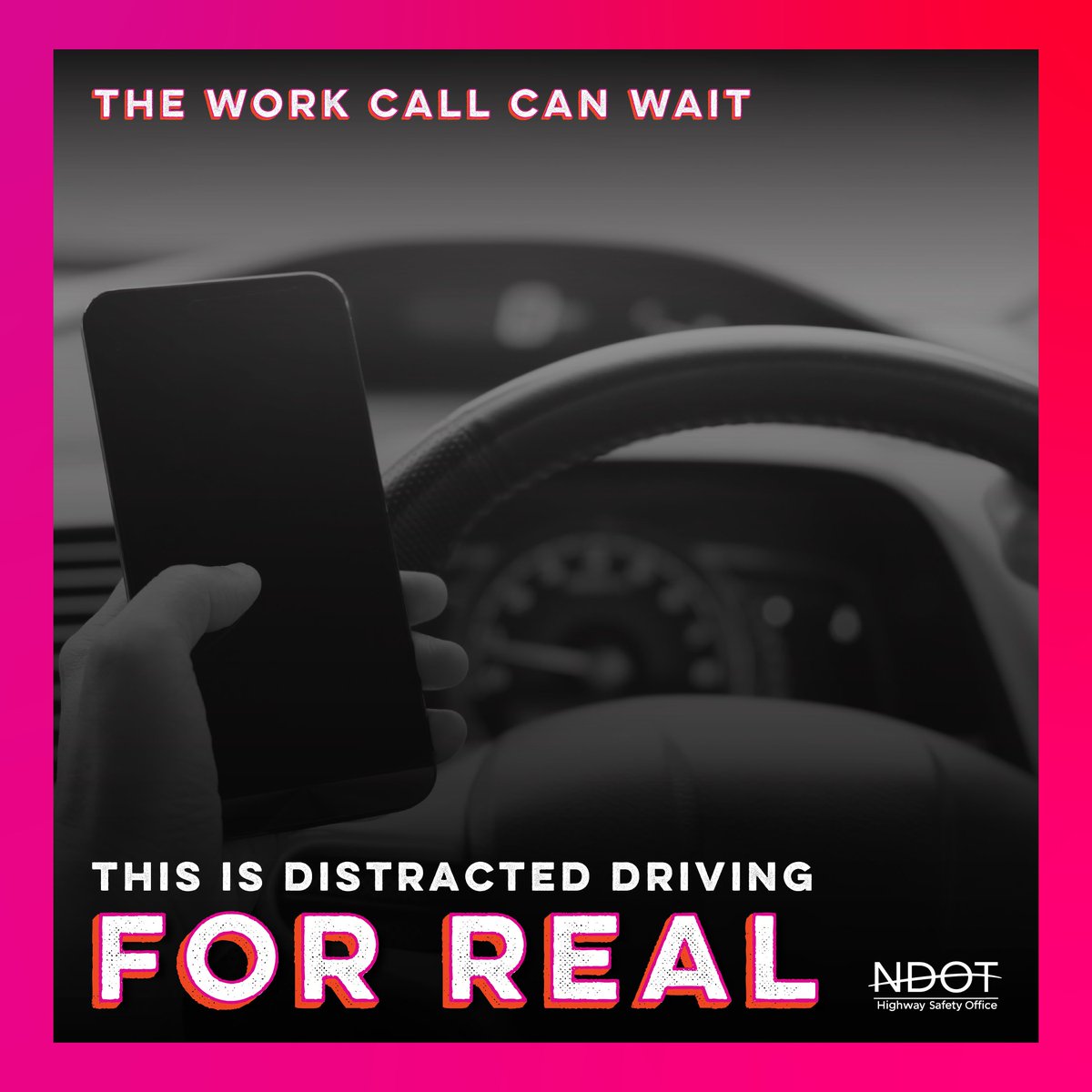 Other risky actions include adjusting the radio or GPS, applying makeup, eating and drinking. You’re robbing yourself of seconds that you may need to avoid a close call or deadly crash.

#distracteddrivingawarenessmonth #policingwithpride #gettheresafe