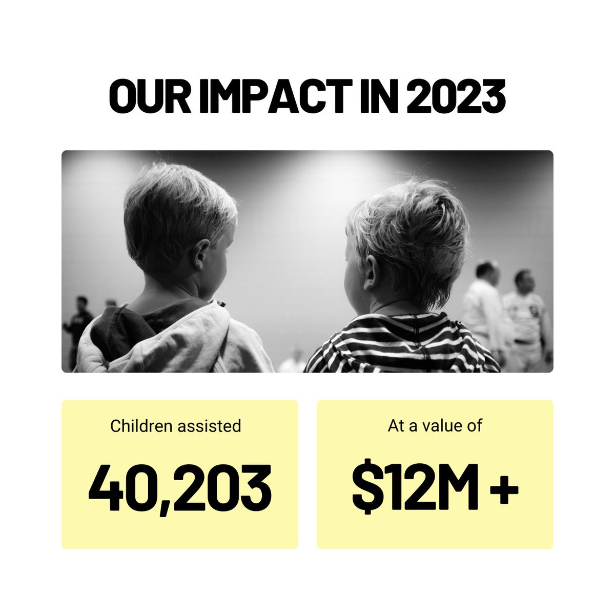 Last year, KidSport assisted over 40K children into organized sports across the country💗 A record-breaking year for us in 2023! #SoALLKidsCanPlay