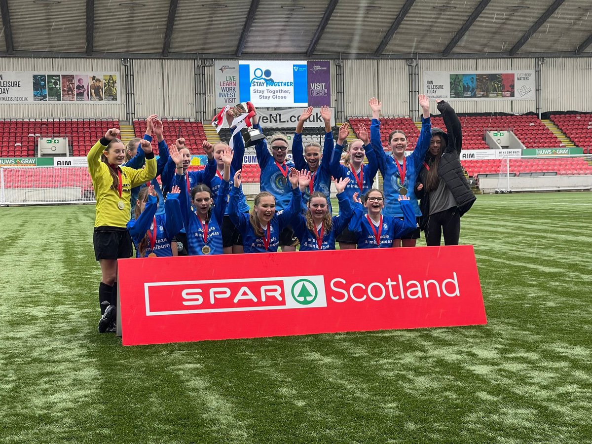 Congratulations to our U15s who have won the SPAR cup! Back to back champions. 143 schools competing. ⚽️ well done girls!