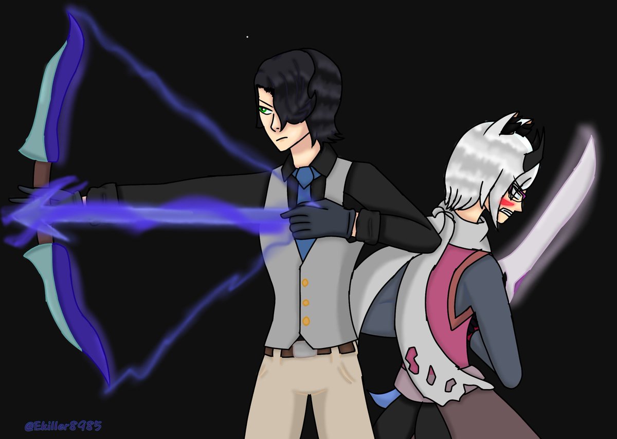 EkillerRebirt's tweet image. Well, un dibujo de ekiller y yamezuko juntos (no salio como esperaba, aun debo mejorarle cosas) espero les guste :3

#digitalart #drawing #art