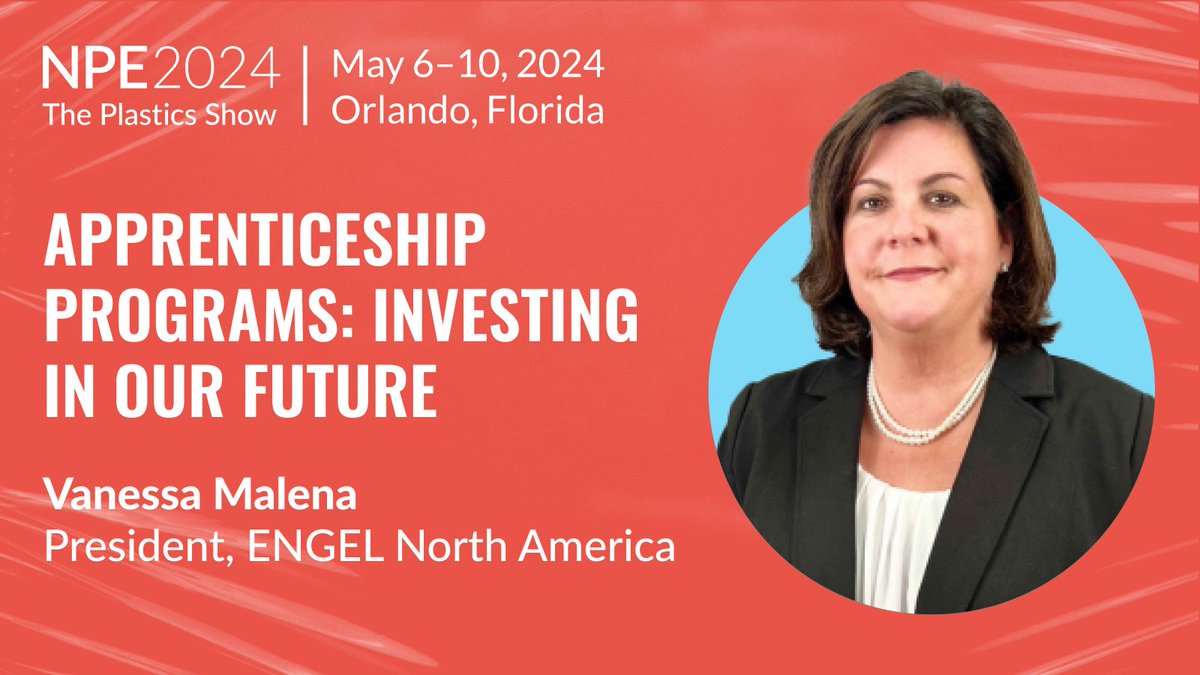 Is your company facing a #skillsgap due to a changing workforce?

Vanessa Malena, President of ENGEL North America, will share the benefits of apprenticeship programs.  

Check out this #NPE2024 session ➡️ brnw.ch/21wIhCa #workforcedevelopment