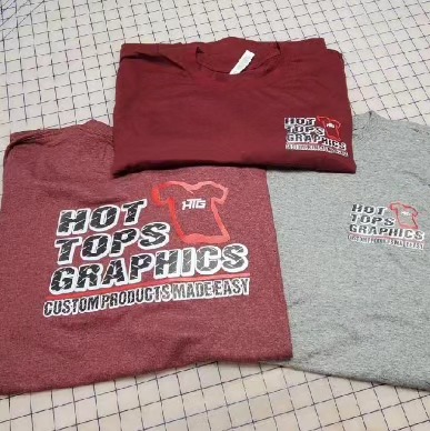 Topsgraphics's tweet image. Had a little fun producing some garments for ourselves! Enjoyed decorating with our brand new logo design as well. 😎🤩
As always, we love what we do and encourage more people and businesses to come experience what passion for our work does to your decoration needs!