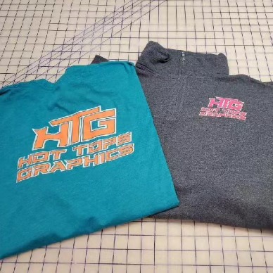 Topsgraphics's tweet image. Had a little fun producing some garments for ourselves! Enjoyed decorating with our brand new logo design as well. 😎🤩
As always, we love what we do and encourage more people and businesses to come experience what passion for our work does to your decoration needs!