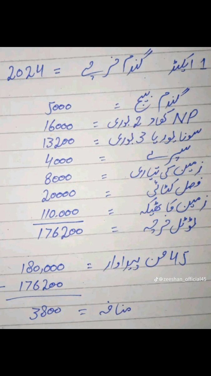 MNasirAziz1's tweet photo. Price of wheat Less than 5000 is not acceptable at any cost 
#FarmersProtest2024 
#nofarmernofood https://t.co/1Hpo0rZUHL