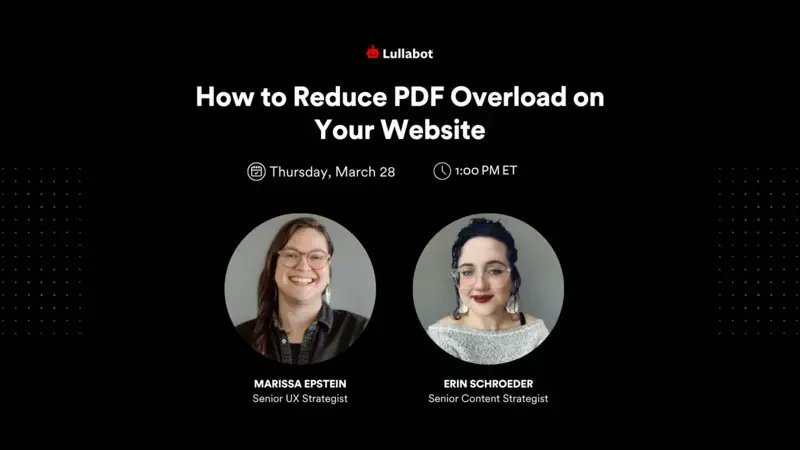 🚨 LAST CHANCE TO REGISTER! 🚨 Don't miss out on our webinar happening TOMORROW at 1 pm ET! Discover why PDF overload is a significant problem and learn practical solutions to tackle it head-on. 👉 Secure your spot now: zurl.co/qjK5