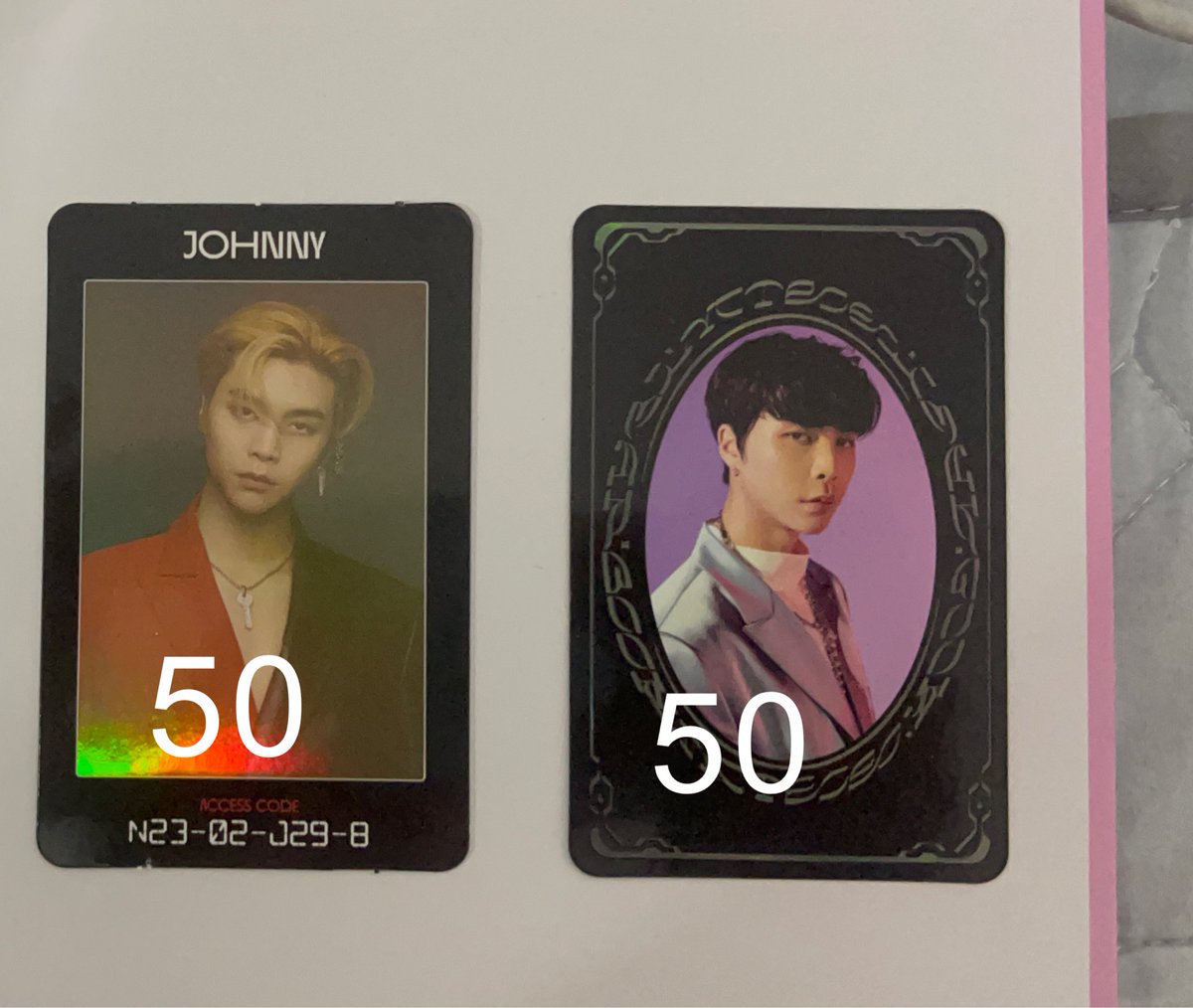 onlyjanshop's tweet photo. ปล่อยการ์ด 

50฿ ทุกใบค่าา 3 ใบส่งฟรี 
เหมา 14 ใบ 650฿ แถมฟรี id แจฮยอน 🍑🔥

wts 50฿ 3 price free shipping 
get all 650฿ get free id jaehyun 

shipping 📦 30฿

ดูใบอื่นๆเพิ่มเติมได้ในเธรด

จอห์นนี่ แจฮยอน johnny ซปฮม past ver empathy cherrybome super human

#ตลาดนัดnct https://t.co/mYDrcbHH0o