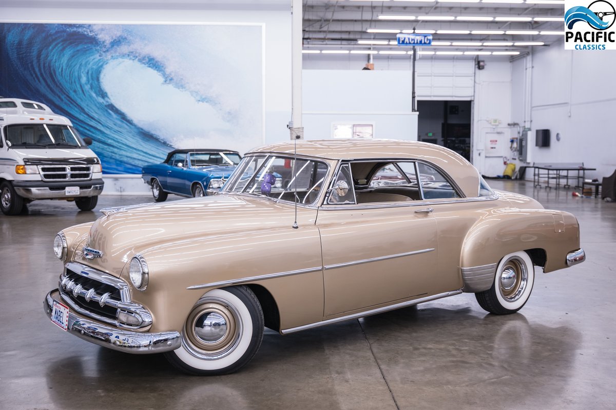 pacificclassics's tweet photo. 1952 CHEVROLET BEL AIR 2DR HARDTOP
FEATURES:
350 v8
Automatic
Nice Paint
Everything Works!

See more details and photos here –
https://t.co/5BzYKc96PI

#classiccars #musclecars #vintagecars #ChevroletBelAir2DRHardtopForSale #1952ChevroletBelAir2DRHardtop #1952ChevroletBelAir https://t.co/My2GMc2W4Y