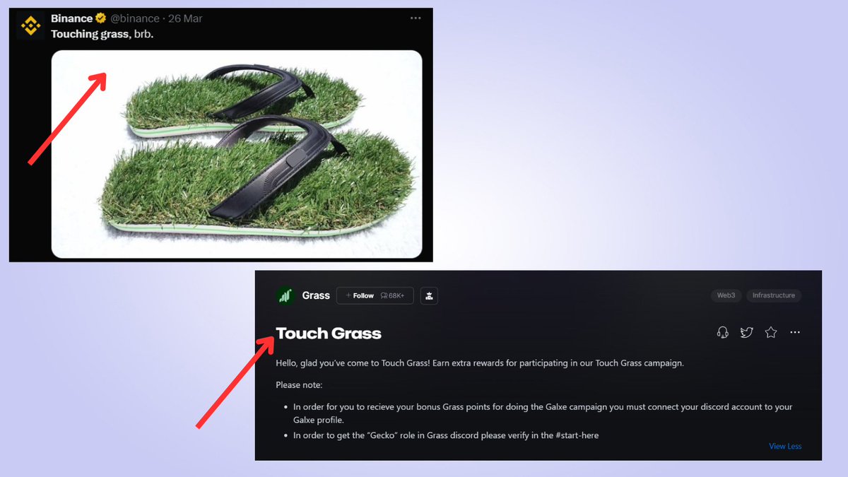 KriptoliaTR's tweet photo. 🪂 $GRASS Airdrop Rehberi 2 🪂

Binance'in listeleyeceği düşünülen @getgrass_io  projesinin Galxe görevlerini tamamlayarak #airdrop için puanlarımızı artıracağız. 🚀

Maliyet: 0$ 💰
Potansiyel kazanç: +500$-2.000$

Aşağıdaki rehberimizle onaylı airdrop için yerinizi alın. 🧵👇

ℹ️ Daha önce hiç başlamadıysanız ilk rehberimizi takip ederek hemen katılın! 

🔗https://t.co/pEGouaXiPZ

📝 Airdrop İşlemleri
→ Hızlıca görev adresine gidin: https://t.co/WtN4kaLnyO

→ Cüzdanınızı bağlayın ve sosyal görevleri tamamlayın.

→ "Survey: Create Grass Account" kısmında start butonuna basıp, Grass üzerinde kayıt olduğunuz mail adresini yazıp gönderin.

✔️ Tüm işlemler bu kadar. Özellikle #Binance'nin paylaşımı ardından tekrar gündeme oturan $GRASS için bu işlemi atlamayalım; Galxe ekstra puan yada bir şart bile olabilir.

📍 Konuyla ilgili yeni yöntemlerle sizleri güncellemeye, rehberler sunmaya devam edeceğiz. 🧑‍💻

Hiçbir şeyi kaçırmadığınıza emin olmak için Telegram grubumuza katılıp, sohbete dahil olmayı unutmayın. 👇
https://t.co/DtSCkZewkz

✅ Daha fazla bu tarz içerik için bizi " @KriptoliaTR" takip etmeyi unutmayın! 

Kripto yolculuğunuzda bol kazançlar dileriz!🚀