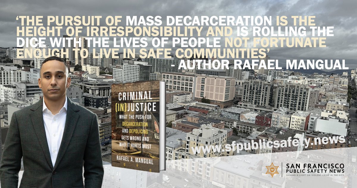 At Berkeley Law School's seminar on ‘the role of the elected prosecutor’ this month, we sat down with Manhattan Institute fellow and author of Criminal (In)Justice @Rafa_Mangual to discuss how campaigners’ efforts to secure ‘mass decarceration’ harm public safety ➡️