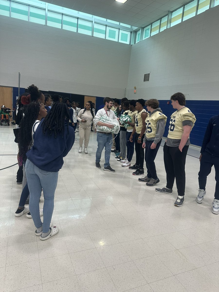 So grateful the opportunity to shadow Mrs. Renee Ford at the McCarthy Teszler School in Spartanburg. It’s hard to sum up my experience in words. Shoutout to the athletes and teacher cadets at <a href="/SpartanburgHS/">Spartanburg High School</a> who helped celebrate at the pep rally for the Special Olympics.