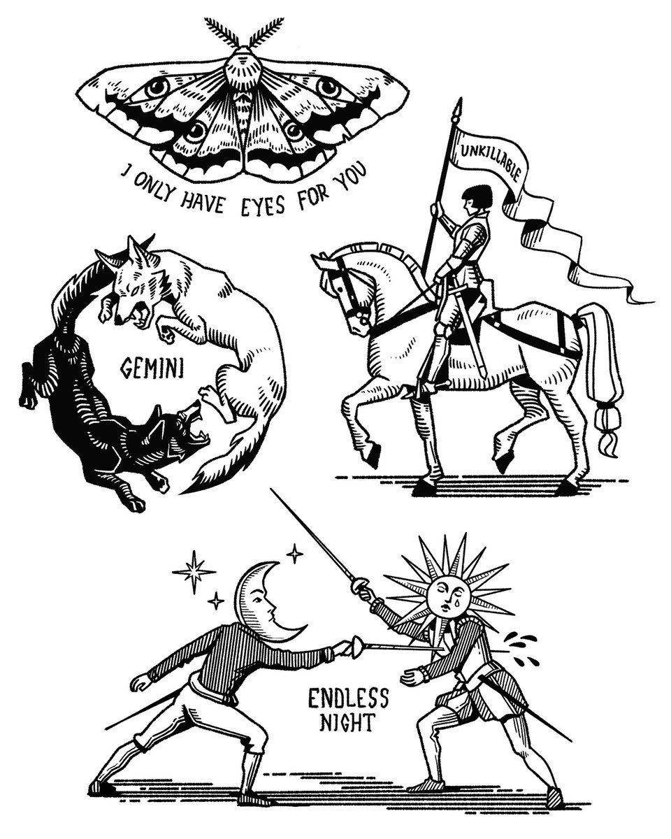 Tattoo designs inspired by the drumhead messages 🖤 