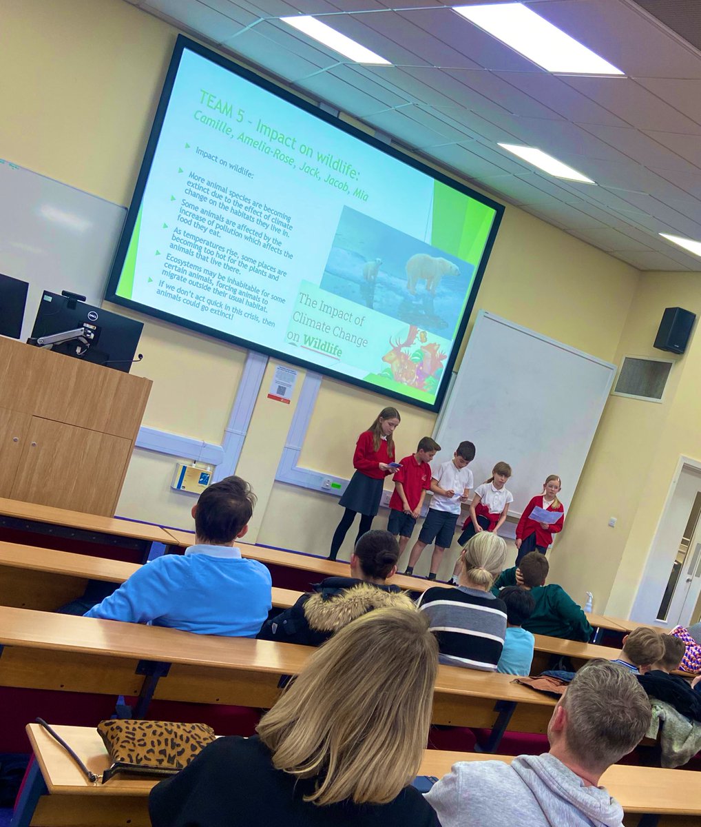 Wow TEAM Falcons - your presentations and movies about Sustainability at the @uochester were incredible! What a way to celebrate your learning and change the future #sustainability #primarygeography