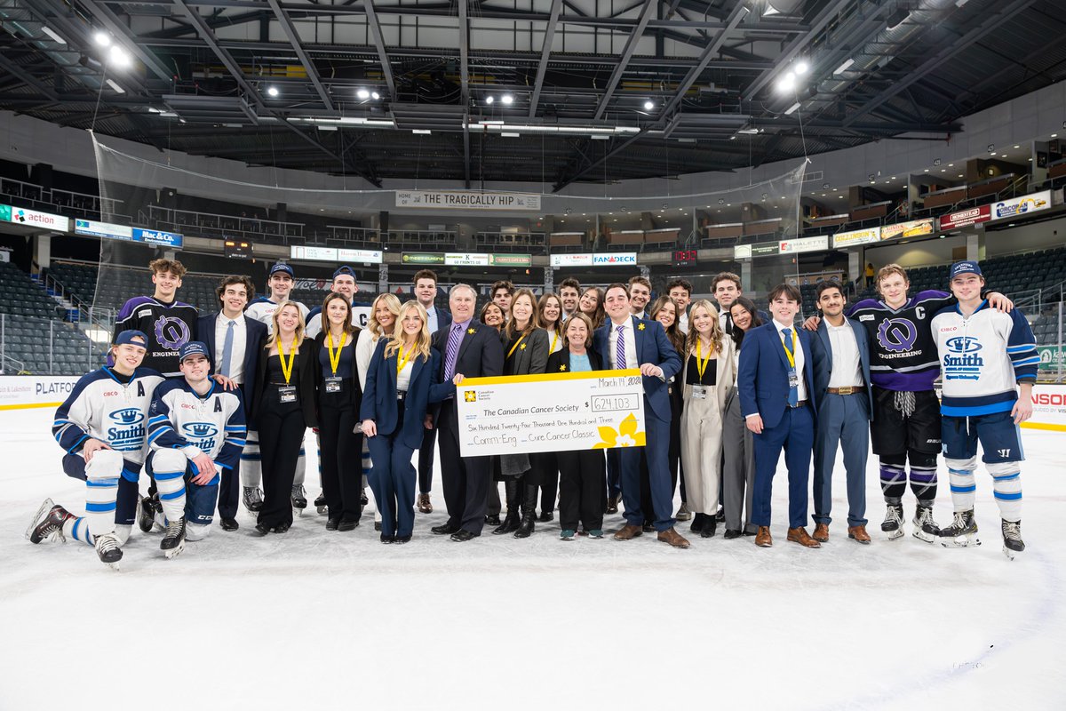 A Queen’s University student club has now raised more than $620,000 this year for the Canadian Cancer Society through a series of popular charity sports events. The co-chairs of Cure Cancer Classic explain how they pulled off their fundraising feat⬇️ queensu.ca/gazette/storie…