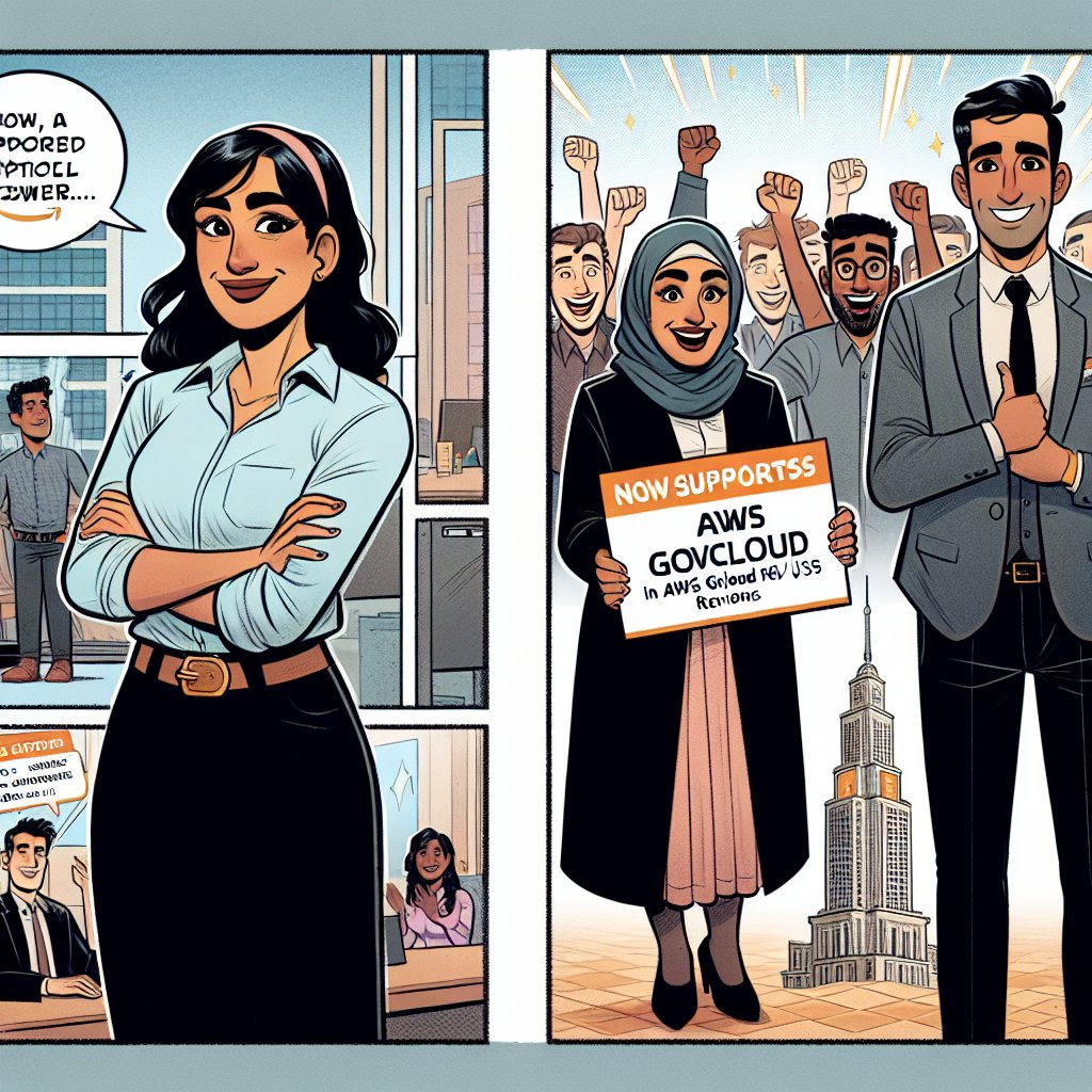 aws_news_comics's tweet image. AWS Control Tower now supports APIs in AWS GovCloud (US) Regions
aws.amazon.com/about-aws/what…

#awscontroltower #managementandgovernance #awsgovcloudus