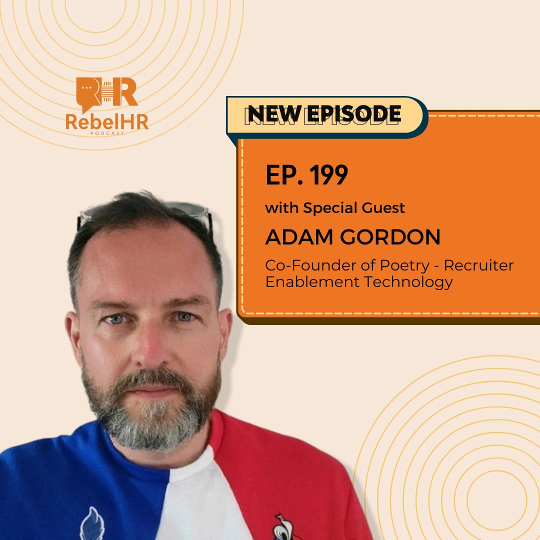 Discover the cutting-edge strategies transforming the recruitment industry as we chat with Adam Gordon, co-founder of Poetry, about the invaluable lessons HR can learn from sales and marketing. Tune in to this week's episode! 🎧🎙

#recruiting #hr #rebelhr