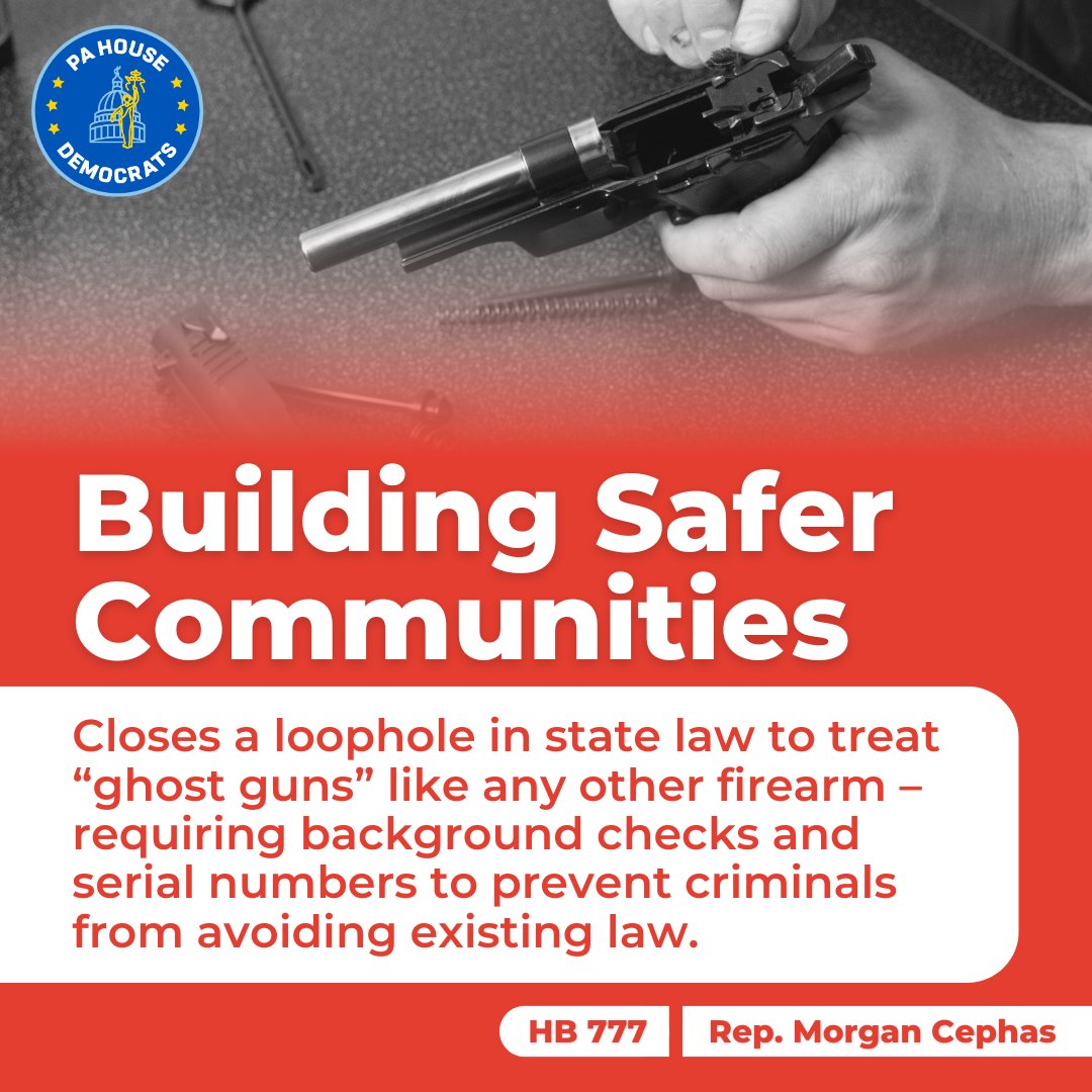 We will always prioritize common sense gun safety measures, and this latest measure is just one more step we’re taking to reduce gun violence and keep our communities safe. This bill closes loopholes in existing gun laws to treat ghost guns like any other firearm.