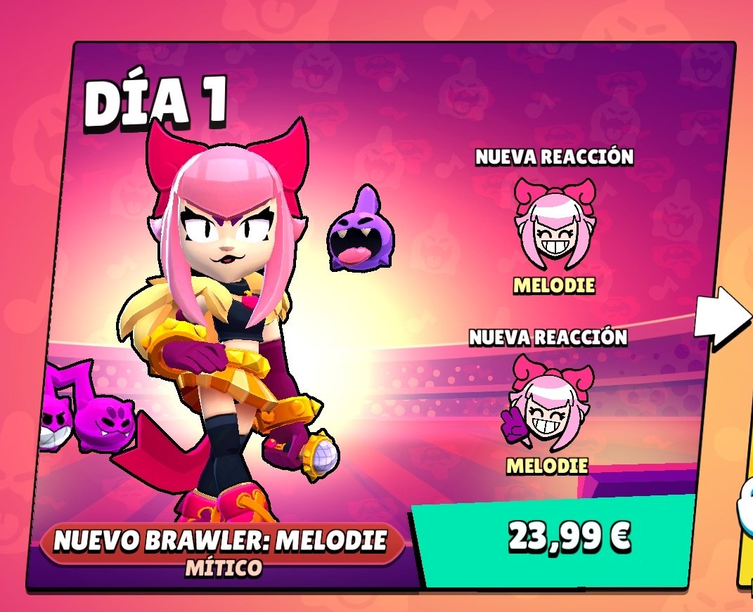 Community Games (@bscomunidad__) on Twitter photo 🎁 SORTEAZO MELODIE 🎁
🏆 x1 Brawler MELODIE (Pack entero)
🍀 Requisitos:
⭐ Dar RT
⭐ Seguir a <a href="/BScomunidad__/">Community Games</a>
⭐ Seguir a <a href="/TejeiroManu/">Manuel Tejeiro</a>
Ganador en 5 días. ✨ 🎁 SORTEAZO MELODIE 🎁
🏆 x1 Brawler MELODIE (Pack entero)
🍀 Requisitos:
⭐ Dar RT
⭐ Seguir a <a href="/BScomunidad__/">Community Games</a>
⭐ Seguir a <a href="/TejeiroManu/">Manuel Tejeiro</a>
Ganador en 5 días. ✨