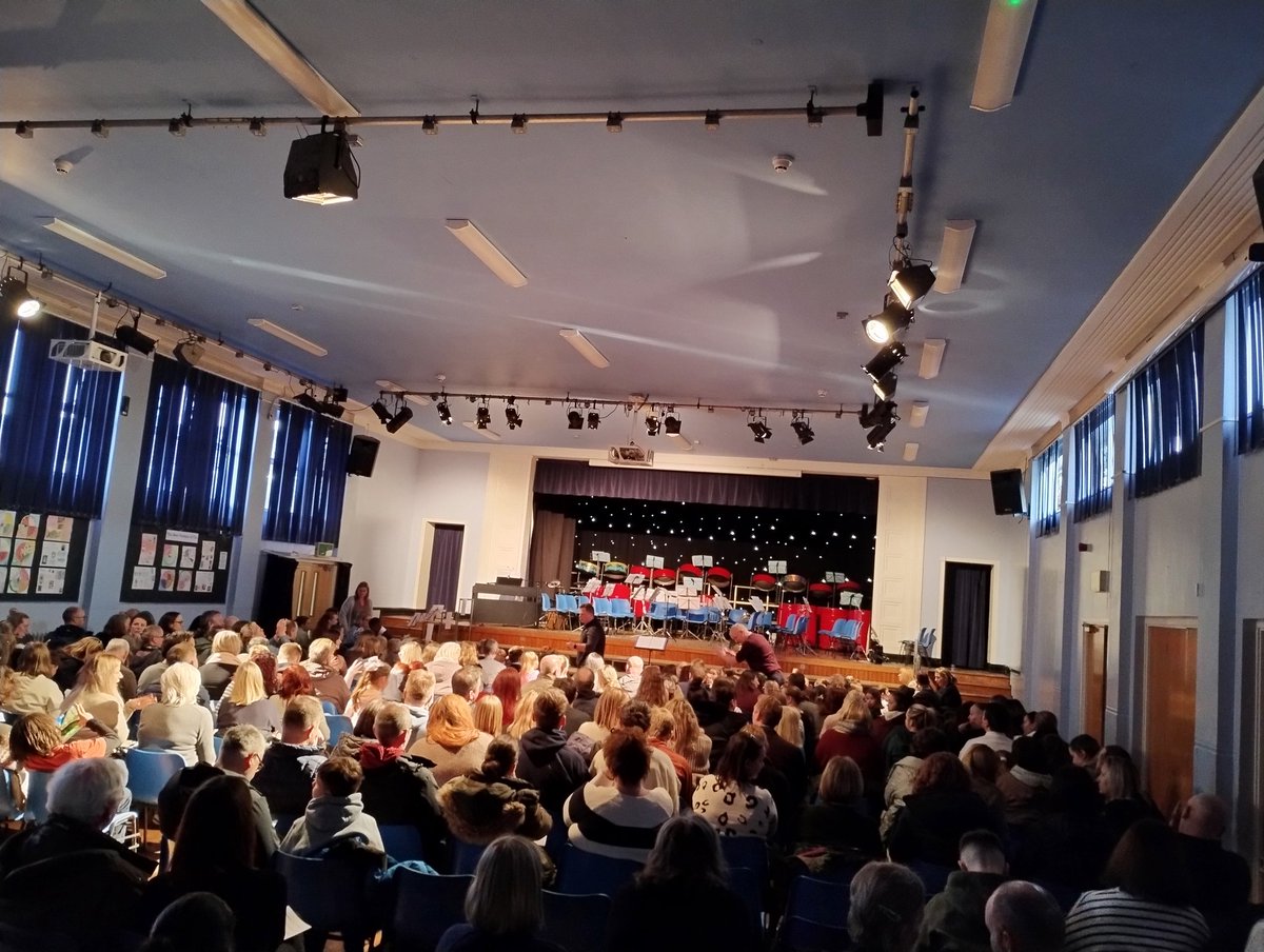 It's the final performance of our annual music festival this evening. It's a full house tonight!Welcome <a href="/WeaverhamForest/">WFPS</a> Whitley Village Primary, Sandiway and <a href="/WeaverhamAcade1/">WeaverhamAcademy</a> We love collaborating with our local primaries. #talent #artsmark #community #Excellence