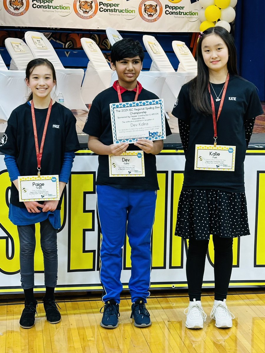The 14th Annual ISC Scripps Regional Spelling Bee Championship was held at the Lindop Elementary School in Broadview yesterday! Congratulations to all 10 of the finalists and last night's winner: Dev Katira, 8th Grade at Katria Homeschool, Hoffman Estates