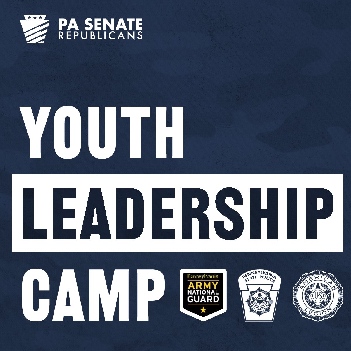 Applications are being accepted for a June 9-15 leadership camp for teenagers interested in a career in law enforcement or the military. Run by @PAStatePolice, @PANationalGuard and American Legion Department of Pennsylvania. bit.ly/495ALmr