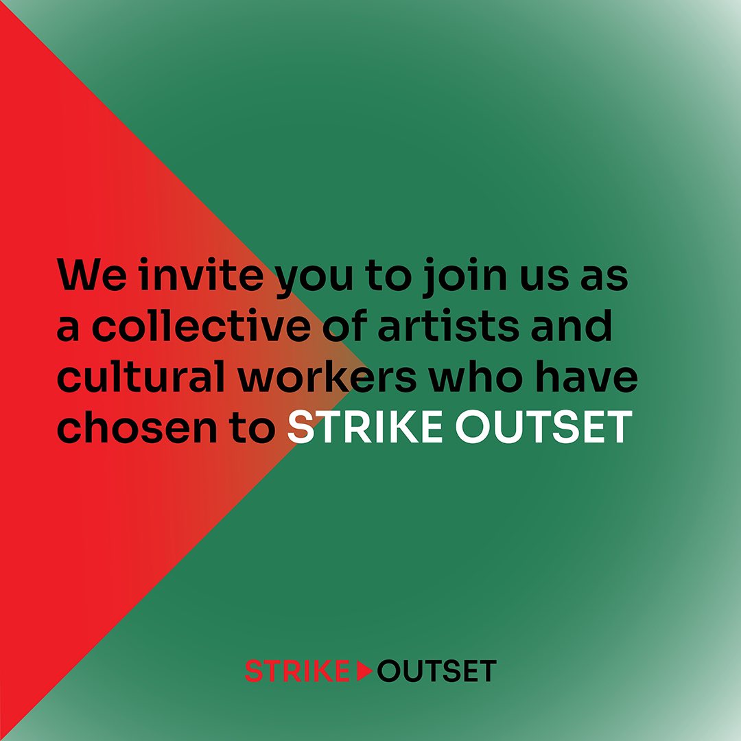 Join the strike! Sign up at strikeoutset.org
