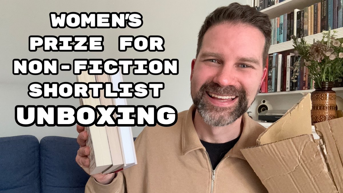 Join me as I unbox and discuss the 6 books on the inaugural #WomensPrize for Non-Fiction shortlist: youtube.com/watch?v=7Bm87Z…