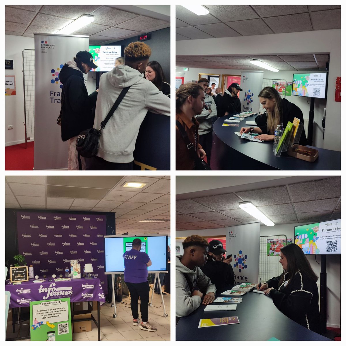 👋23ème édition du forum <a href="/ijgrandest/">Info Jeunes Grand Est</a> à <a href="/VilledeReims/">Ville de Reims</a> Une nouvelle édition réussie 👉 2200 visiteurs sont venus à la rencontre des partenaires c'est 500 de plus que l'an dernier ! Merci au <a href="/ijgrandest/">Info Jeunes Grand Est</a> pour ce partenariat mené sur l'ensemble de la région avec <a href="/FTravail_GE/">France Travail Grand Est</a> 🤜🤛