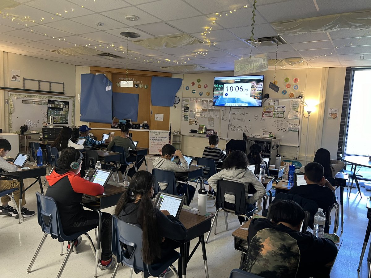 Kudos to our teachers for creating peaceful rooms (comfortable lighting), calm environments (soft music), and stress-free students (mints and aromas) for our testing at JFK.  <a href="/kckschools/">Kansas City, Kansas Public Schools</a> <a href="/Mstewart_2u/">Dr. Marques Stewart</a> <a href="/ElementaryJfk/">JFK Elementary</a>