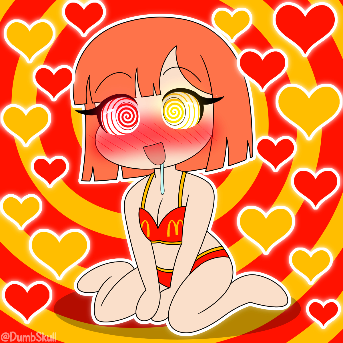 One hypnotized happy meal to go please~! 🌀❤️💛