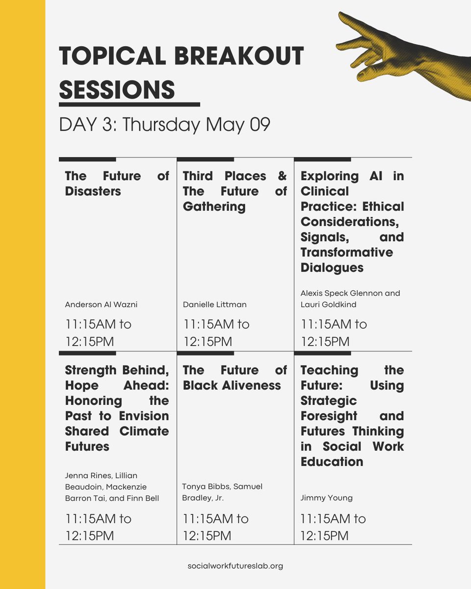 SWFuturesLab's tweet photo. 🌟 Announcing the forum program! 🌟 Register today to join us for these exciting keynotes, immersive activities, and rich dialogues. Link in bio. #SWFuturesForum2024 #SWFutures #SWFuturesLab #AnticipatorySW #thefutureiscoming https://t.co/IPZJxvWTkL