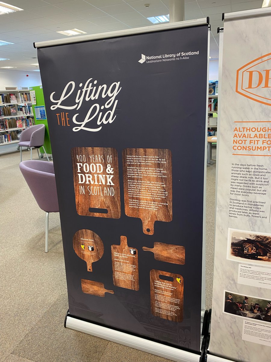 Live Life Aberdeenshire (@llaberdeenshire) on Twitter photo Pop into Portlethen library, 1-24 April, to see the 'Lifting the Lid' display. This is a touring display from the National Library of Scotland that tells the fascinating story of the development of the Scots diet over the past 400 years.
<a href="/Aberdeenshire/">Aberdeenshire Council</a> <a href="/visitabdn/">VisitAberdeenshire</a> <a href="/Portlethengc/">Portlethen Golf Club</a> Pop into Portlethen library, 1-24 April, to see the 'Lifting the Lid' display. This is a touring display from the National Library of Scotland that tells the fascinating story of the development of the Scots diet over the past 400 years.
<a href="/Aberdeenshire/">Aberdeenshire Council</a> <a href="/visitabdn/">VisitAberdeenshire</a> <a href="/Portlethengc/">Portlethen Golf Club</a>
