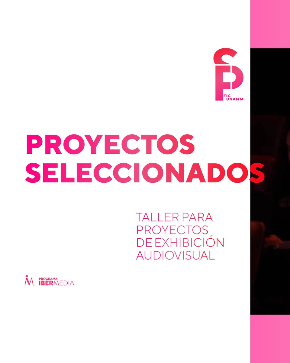Publico_Futuro's tweet photo. 🩷 Anunciamos a los 36 proyectos que formarán parte del Taller para proyectos de exhibición audiovisual. 🩵
Compartir y crecer junto a nuestros tutores y proyectos participantes será una gran experiencia.
#SPF14 #NosVolvemosAEncontrar https://t.co/CxESO9vQev