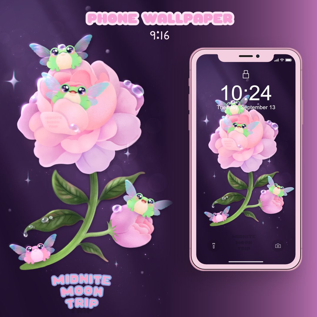 Cute phone wallpapers in my shop 💜
