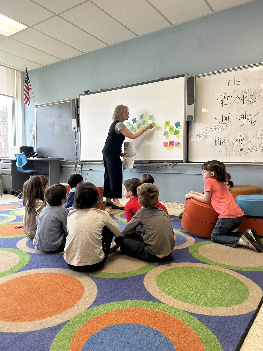 Getting students involved in adult professional learning is one powerful strategy. These kinders were so interested to learn that teacher have teachers too! #WeAreChappaqua #GrafflinGrows