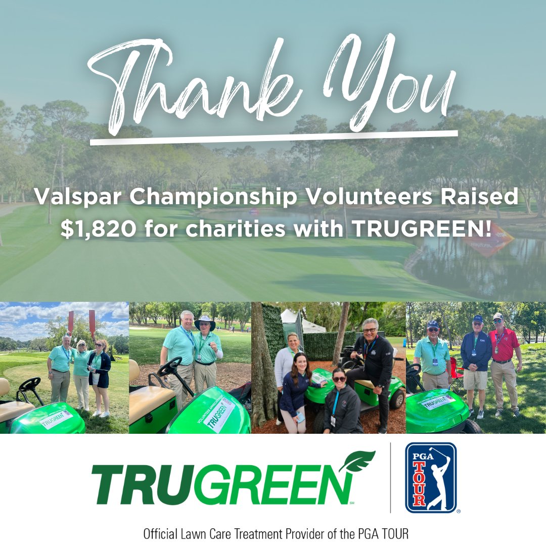 If our volunteers weren’t already awesome enough, they also raised almost $2K for local charities with partner @TruGreen through their “Give Back and Snack” charitable promotion. Thank you to our volunteers and TRUGREEN!