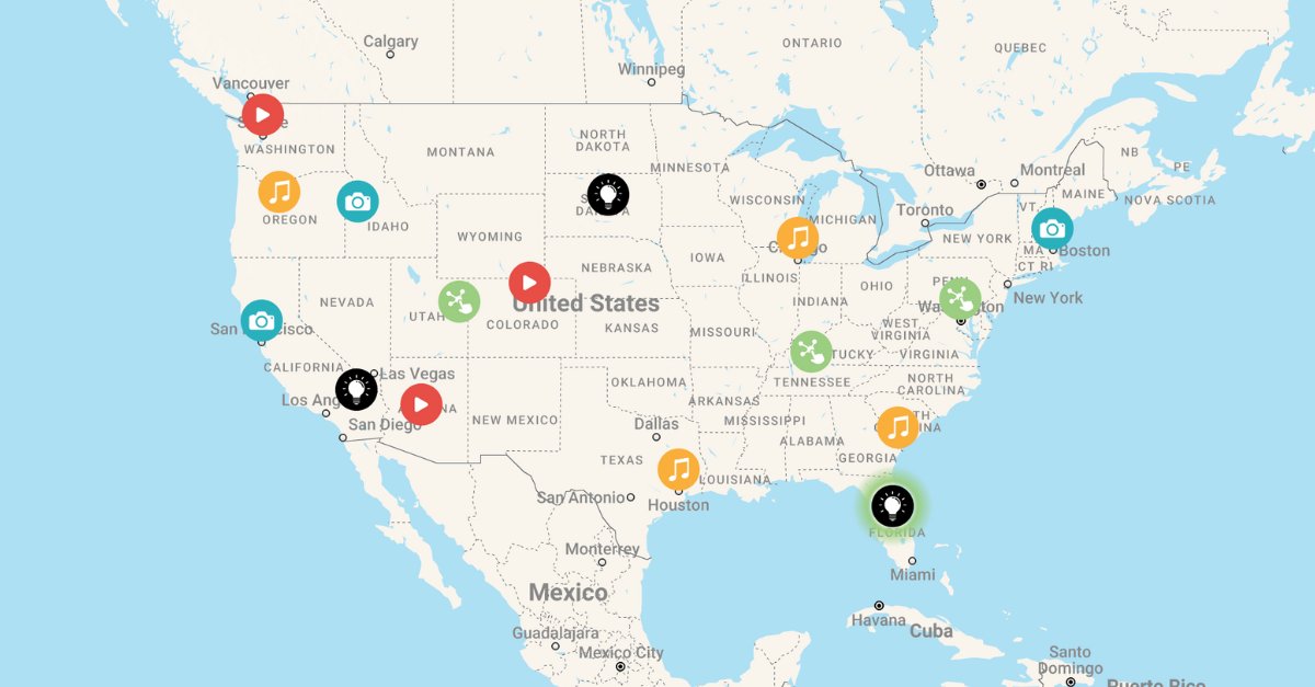 Yesterday, we rolled out Multimedia Snippets! And what better way to show off this new feature than with a map?

Check out our map and see all the wonderful (&amp; wacky!) things you can do with snippets!

👉: pulse.ly/vtwigixq3k
