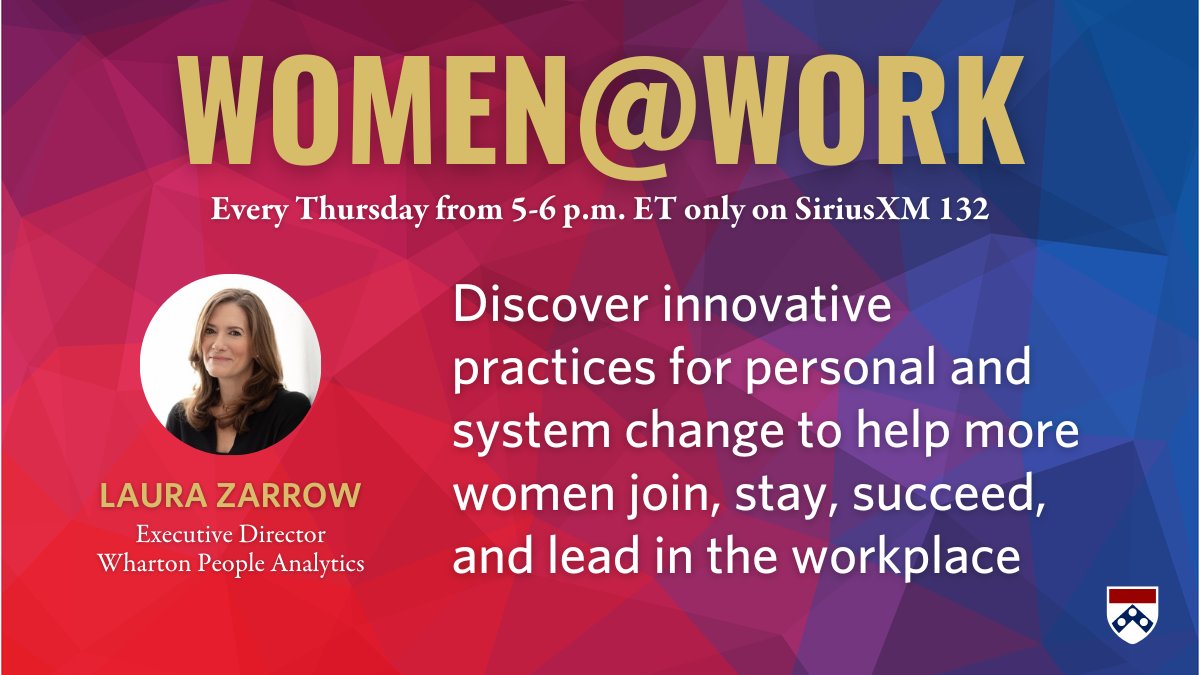 Celebrating #WomensHistoryMonth, we're thrilled to highlight the many #WhartonWomeninAnalytics. Join @WhartonPA’s Director @LauraZarrow for an empowering conversation on #WomenAtWork, a weekly series dedicated to advancing women's success & leadership. whr.tn/3Tq4Yaa