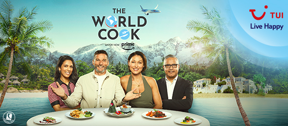 The World Cook is back on Prime Video To celebrate the launch of series two, TUI are giving you a chance to win a £5,000 TUI Gift Card. Fresh flavours, coming right up! For more info and to enter click 👉 bit.ly/43n7ZfT