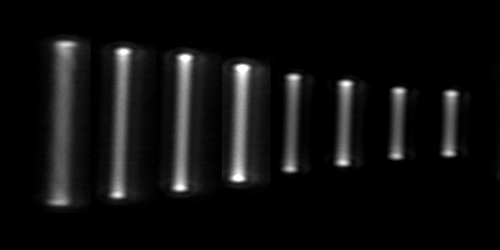 PhysRevLett's tweet photo. A nanoresonator trapped in ultrahigh vacuum features an exceptionally high quality factor, showing promise for applications in force sensors and macroscopic tests of quantum mechanics. 
Letter: https://t.co/gtA1BuYJQS
Synopsis: https://t.co/bS7PZs5FFF https://t.co/OwiqYkbepa