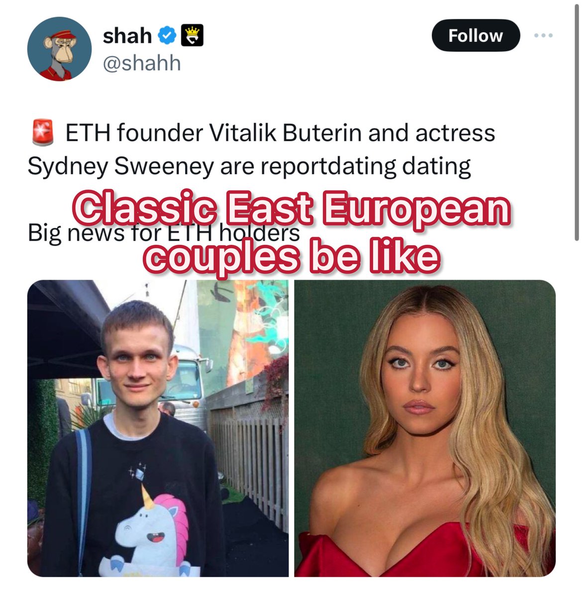 Saw your specific tweet as a meme already making rounds on telegram 😐