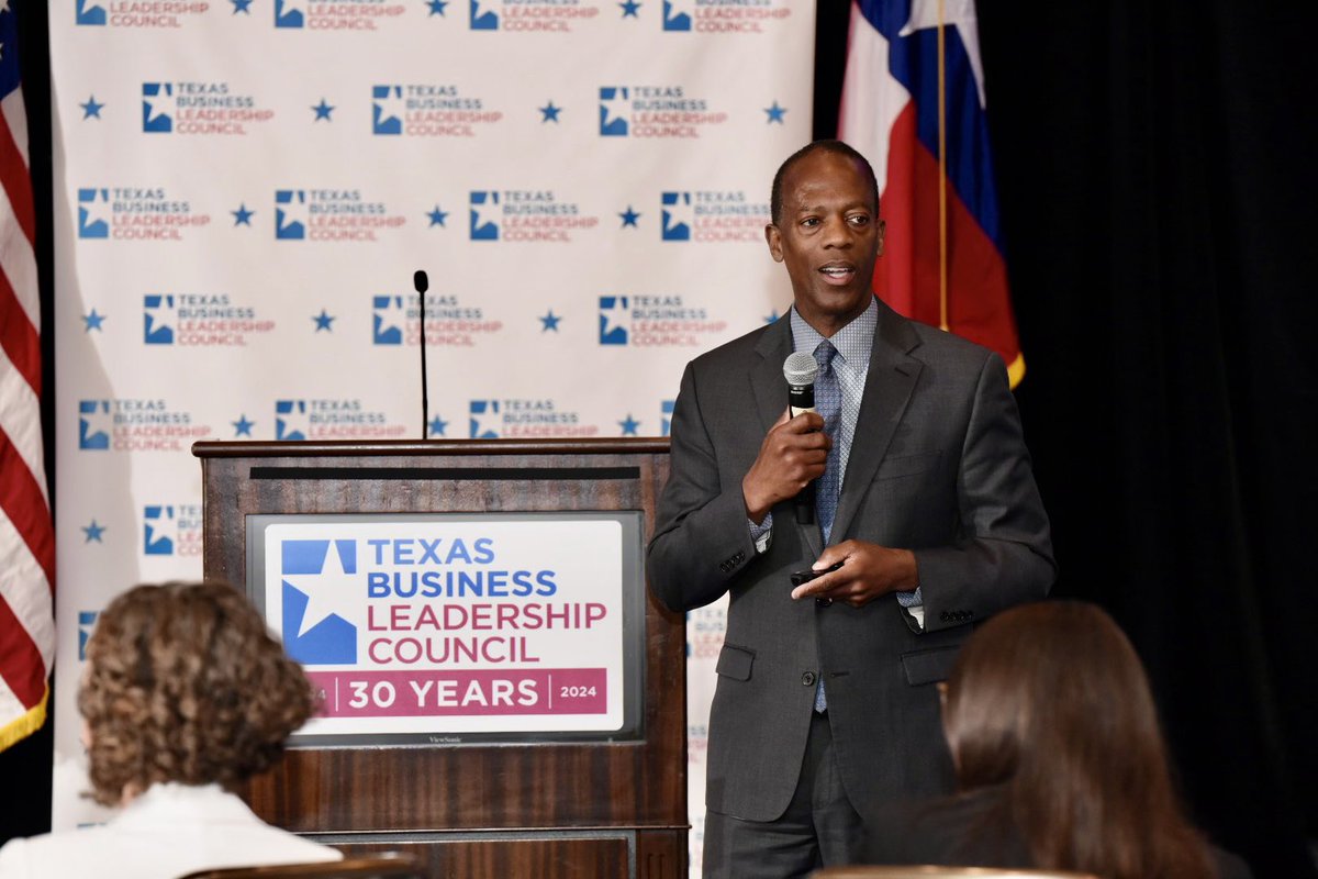 A great Spring Members Meeting this morning featuring Commissioner Keller at @TXHigherEdBoard, Chairman Craddick at @txrrc, TX Sec. of State Jane Nelson, and Aaron Demerson of the TX Economic Development Corp.